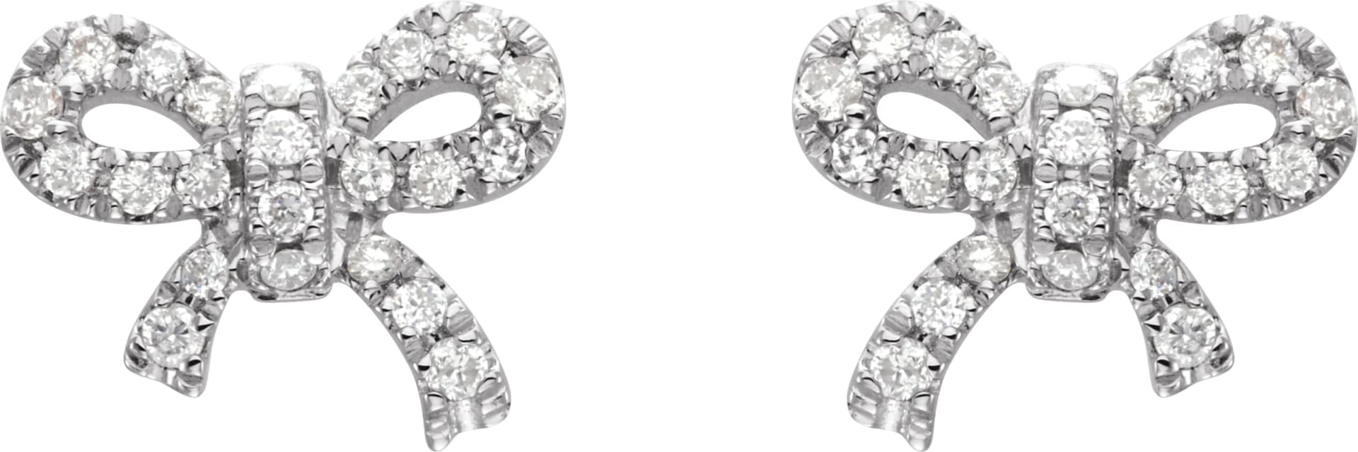Bow Earrings, view 3