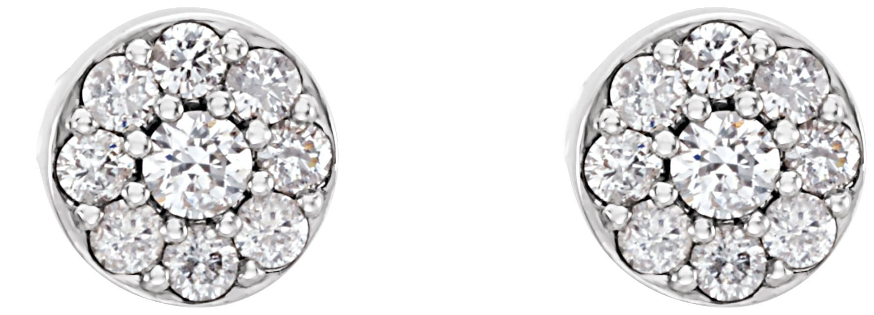 Cluster Earrings view 2