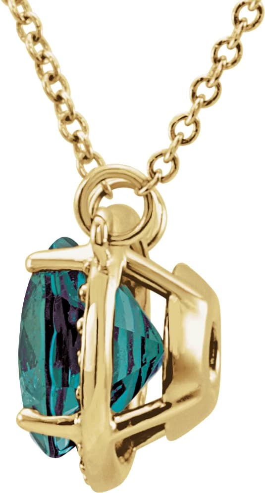 Halo-Style Necklace, view 3