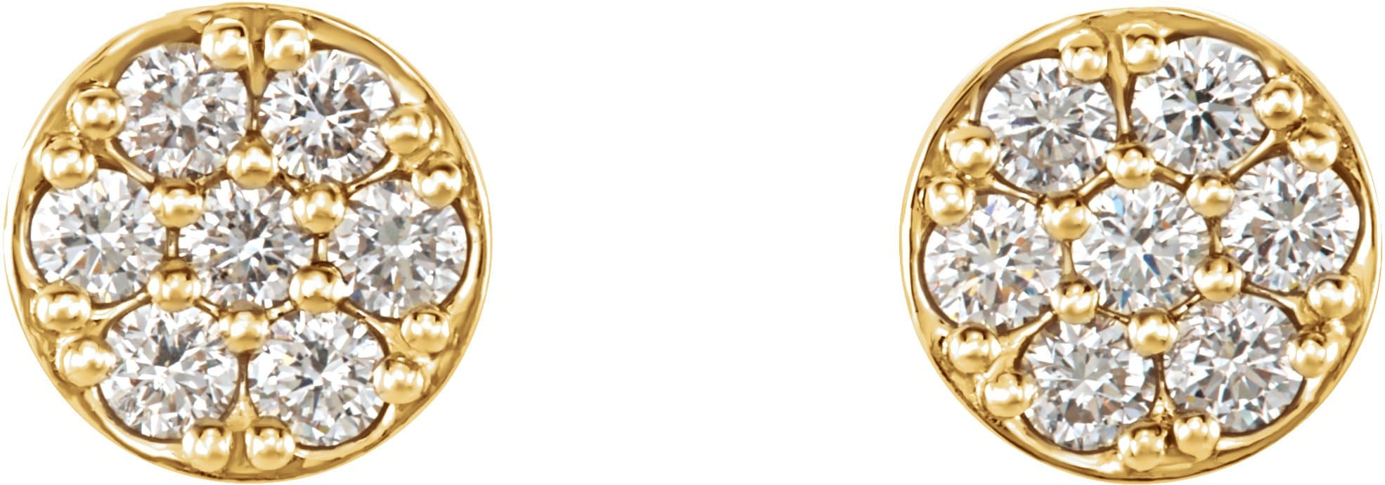 Cluster Earrings view 2