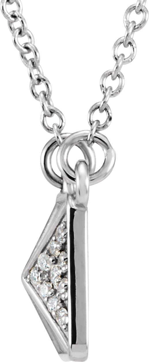 Pyramid Necklace or Center view 2