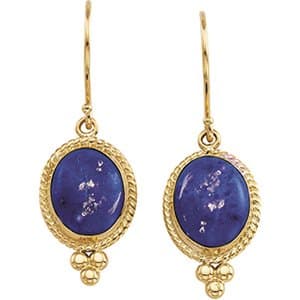 Cabochon Earrings view 2