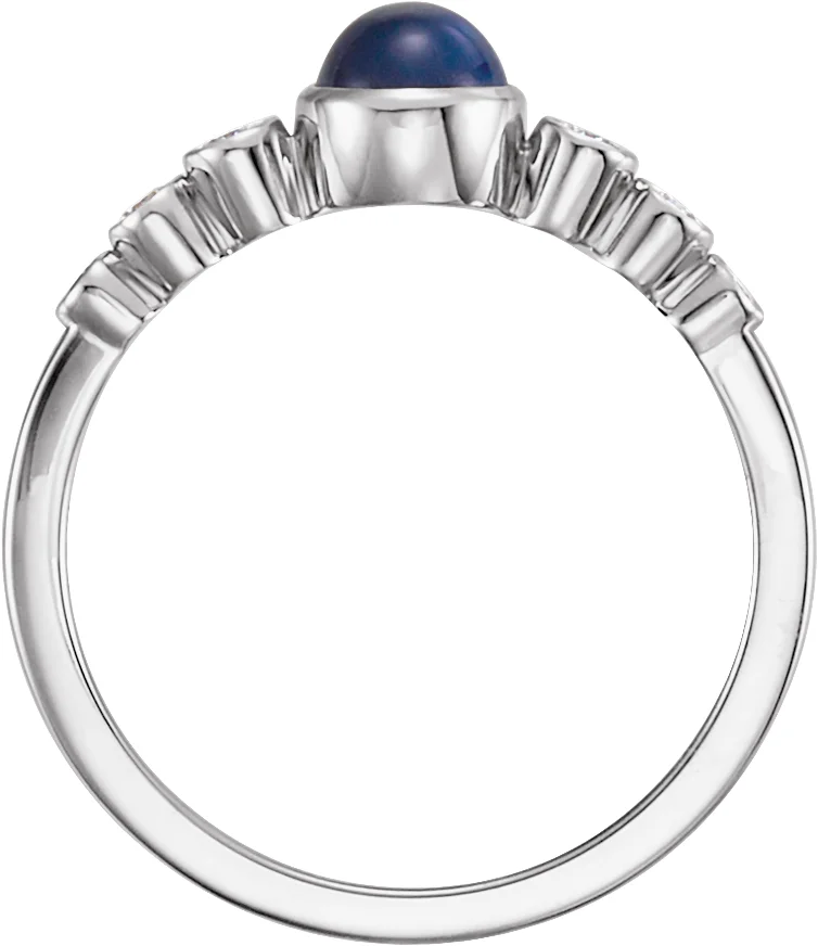 Bezel-Set Ring, view 3