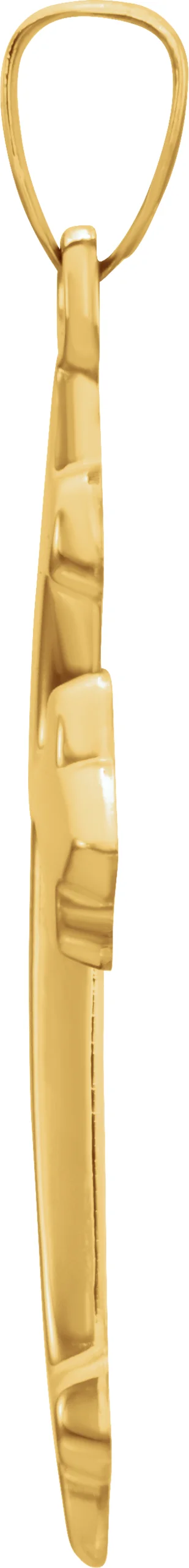 Hollow Cross Pendant, view 3