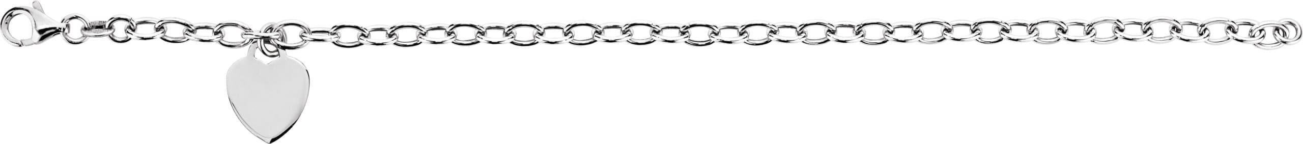 Heart Charm Bracelet view 2