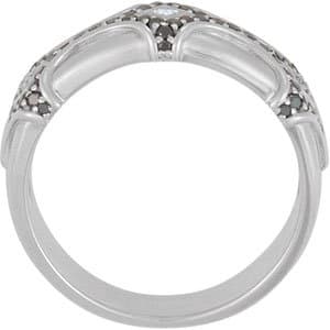 Vintage-Inspired Accented Ring view 2