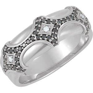 Vintage-Inspired Accented Ring view 1