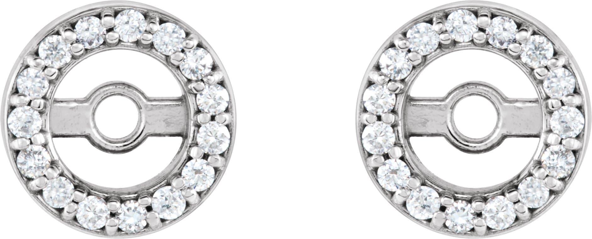 Halo-Style Earring Jackets view 2