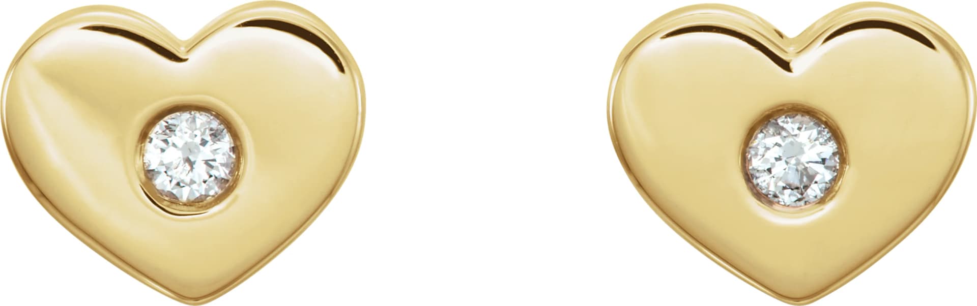Heart Earrings, view 3