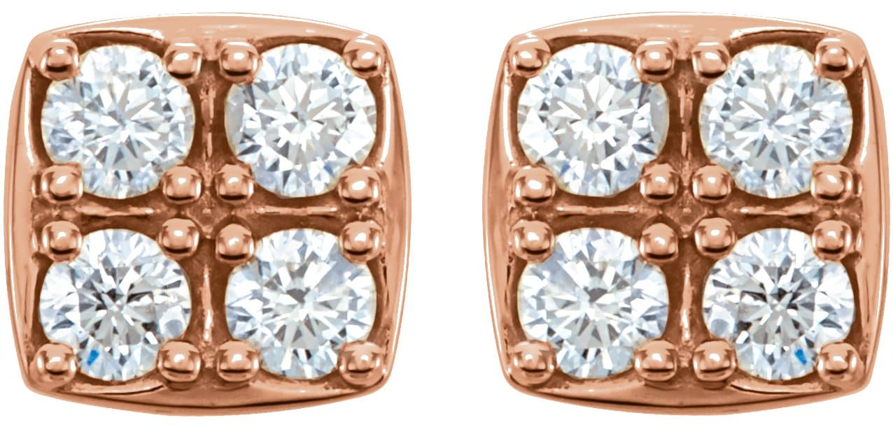 Cluster Earrings view 2