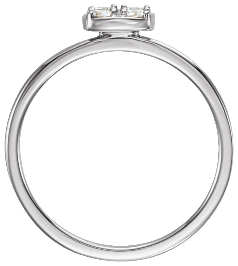 Stackable Cluster Ring, view 3