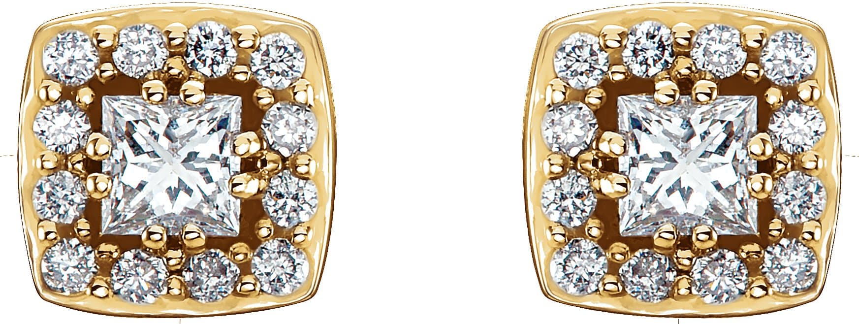 Halo-Style Earrings view 2
