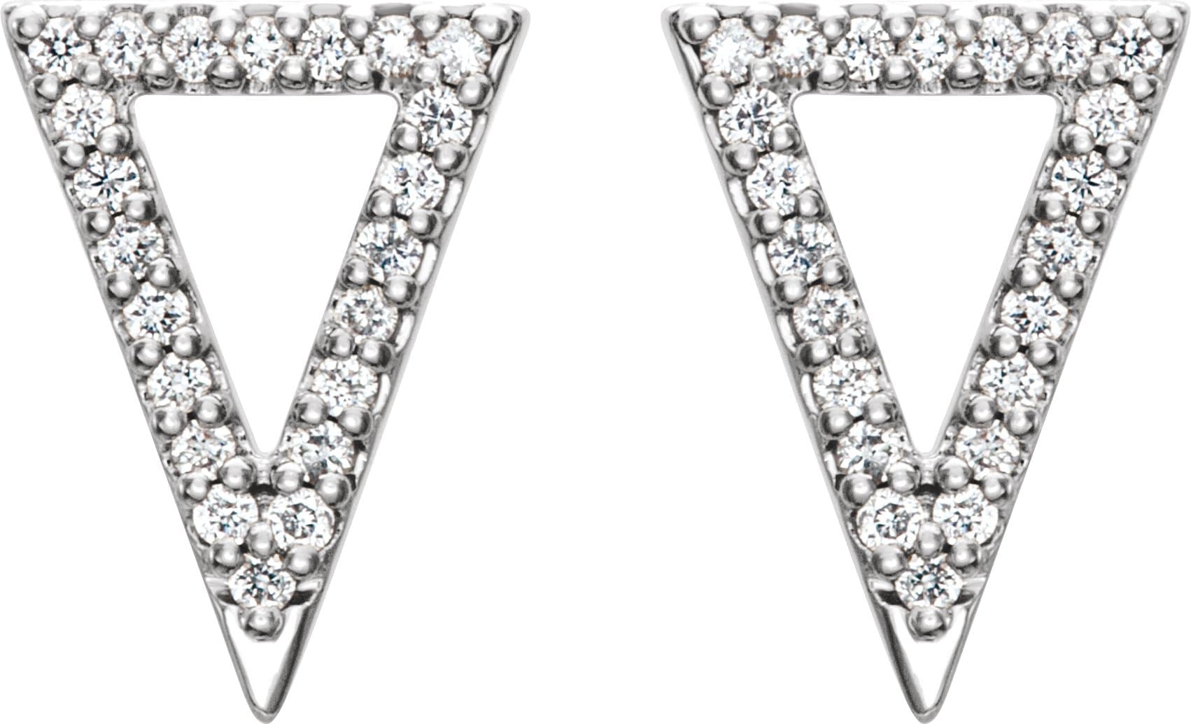 Triangle Earrings view 2