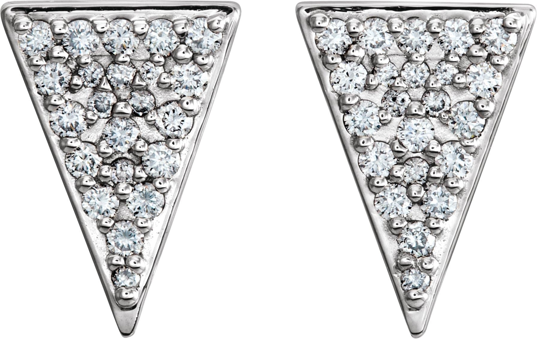 Triangle Earrings view 2