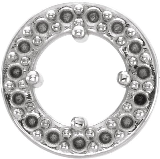 14K Yellow Gold 1/2 CTW Natural Diamond Halo-Style 16" Necklace
