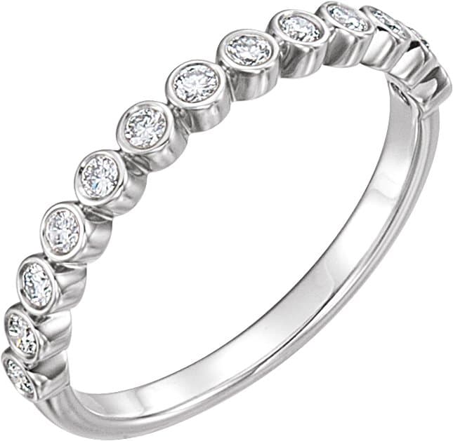 14K Rose 1/4 CTW Natural Diamond Ring