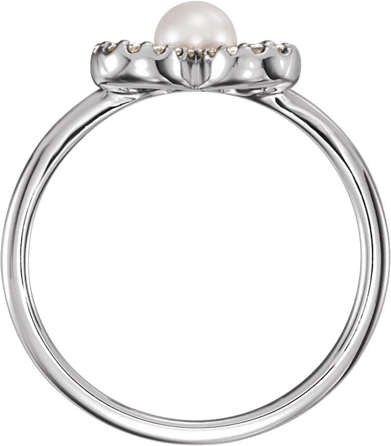 Pearl Clover Ring view 2