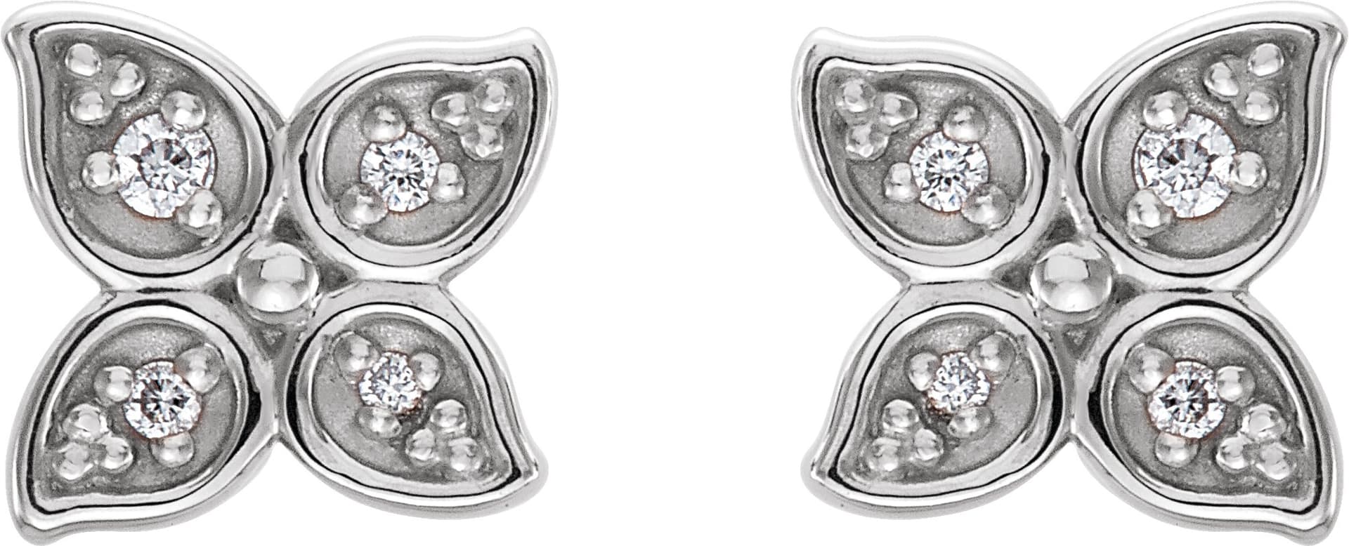 Leaf Earrings view 2