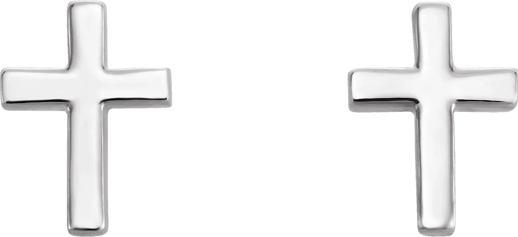 Cross Earrings, view 3