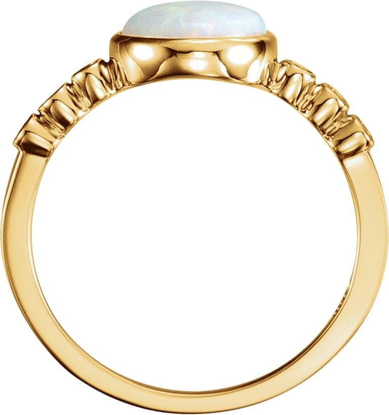 Bezel-Set Ring view 2