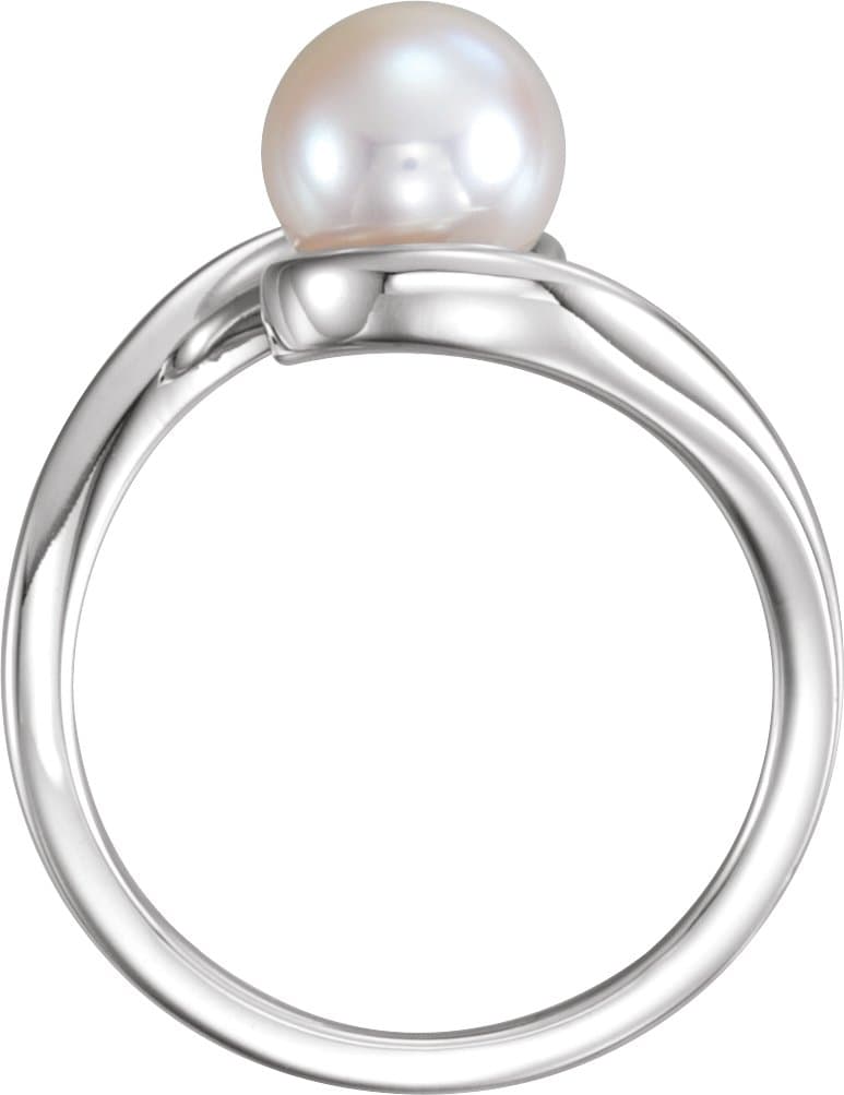 Pearl Freeform Ring view 2