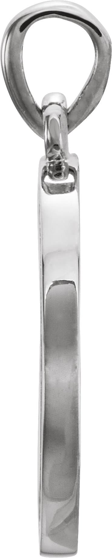 Engravable Halo-Style Necklace or Pendant view 2