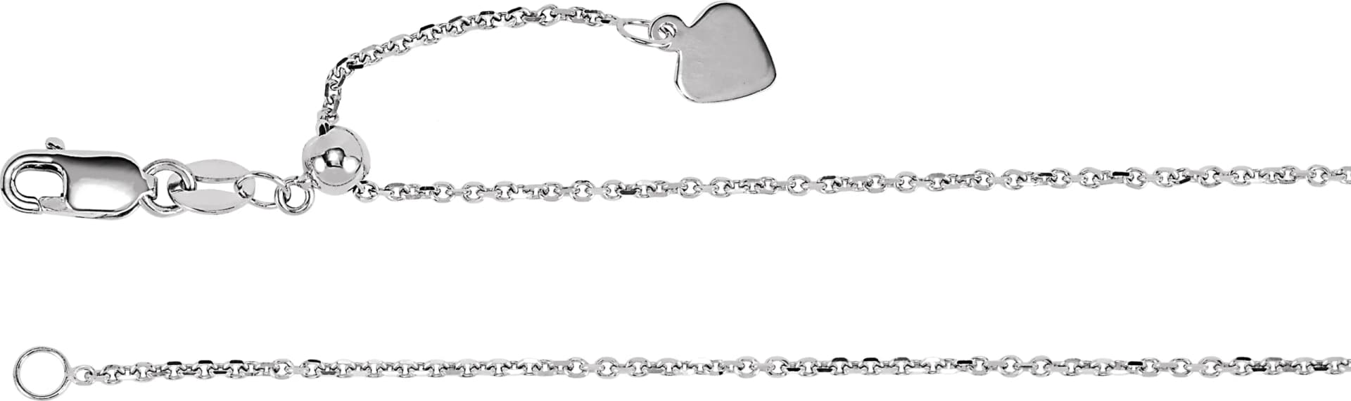 1 mm Adjustable Cable Chain, view 3