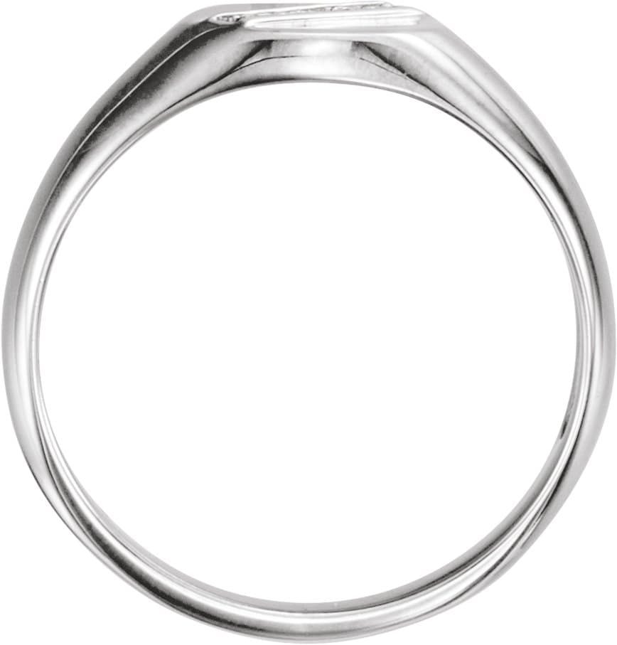Oval Signet Ring view 2