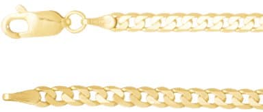 3 mm Curb Chain view 1