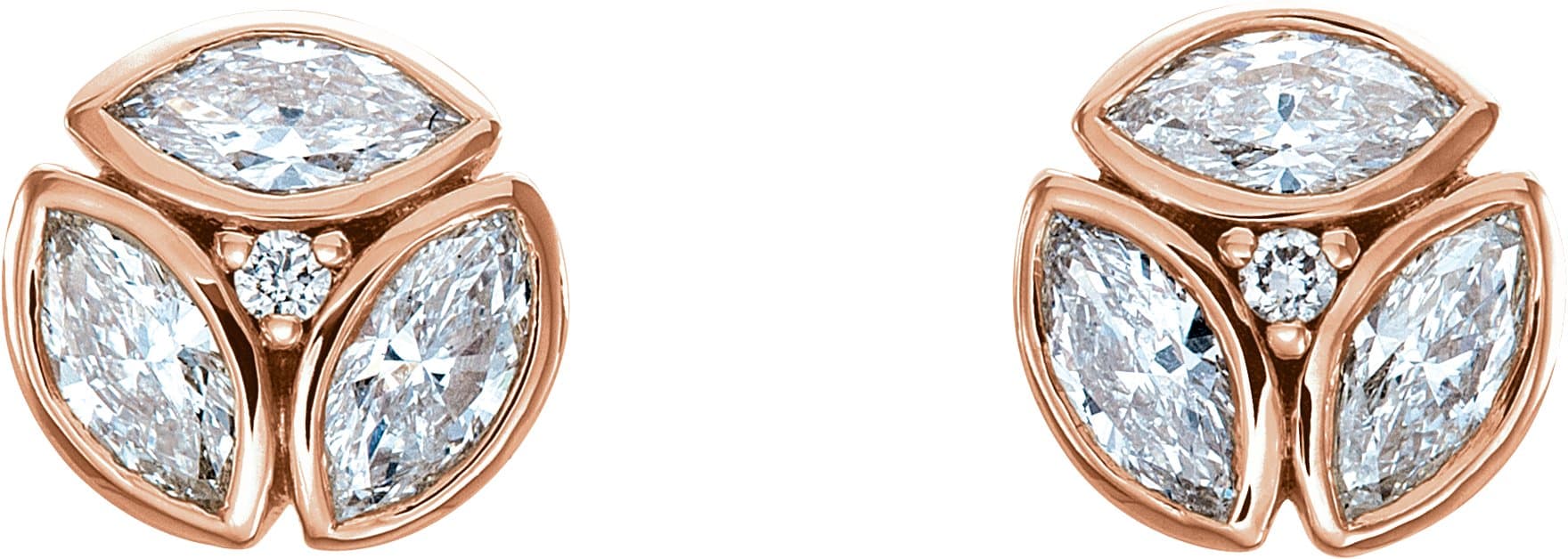 Cluster Earrings view 2