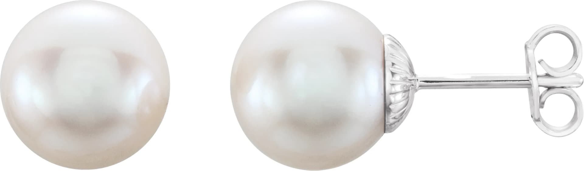 Pearl Stud Earrings