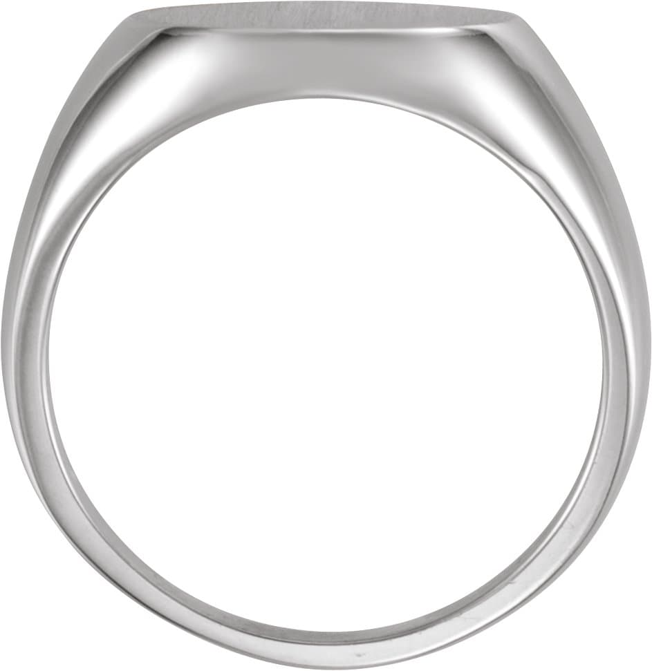 Round Signet Ring view 2