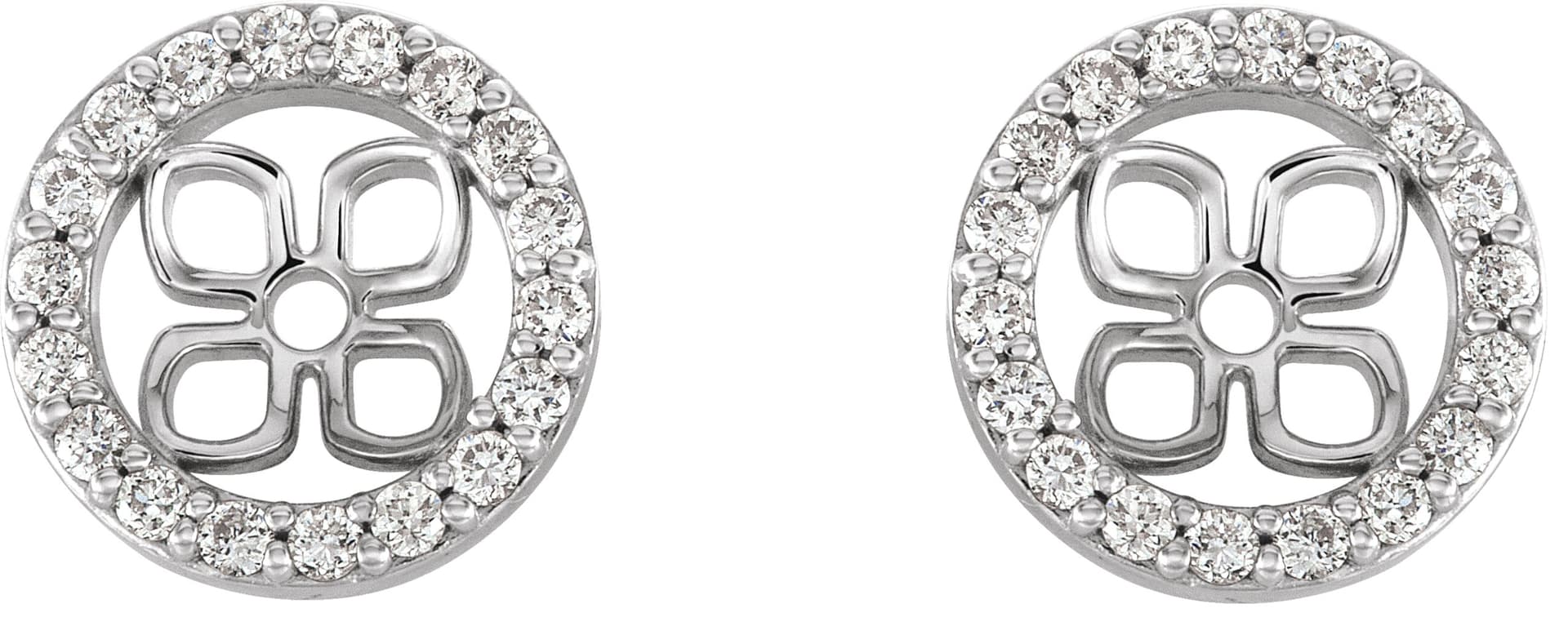 Halo-Style Earring Jackets view 2