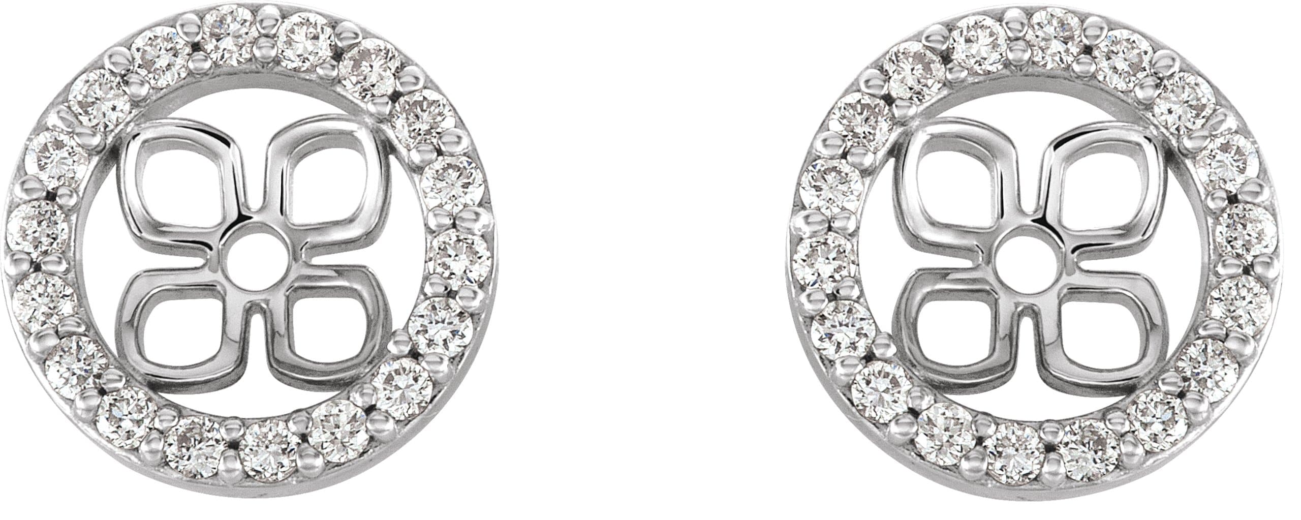 Halo-Style Earring Jackets view 2
