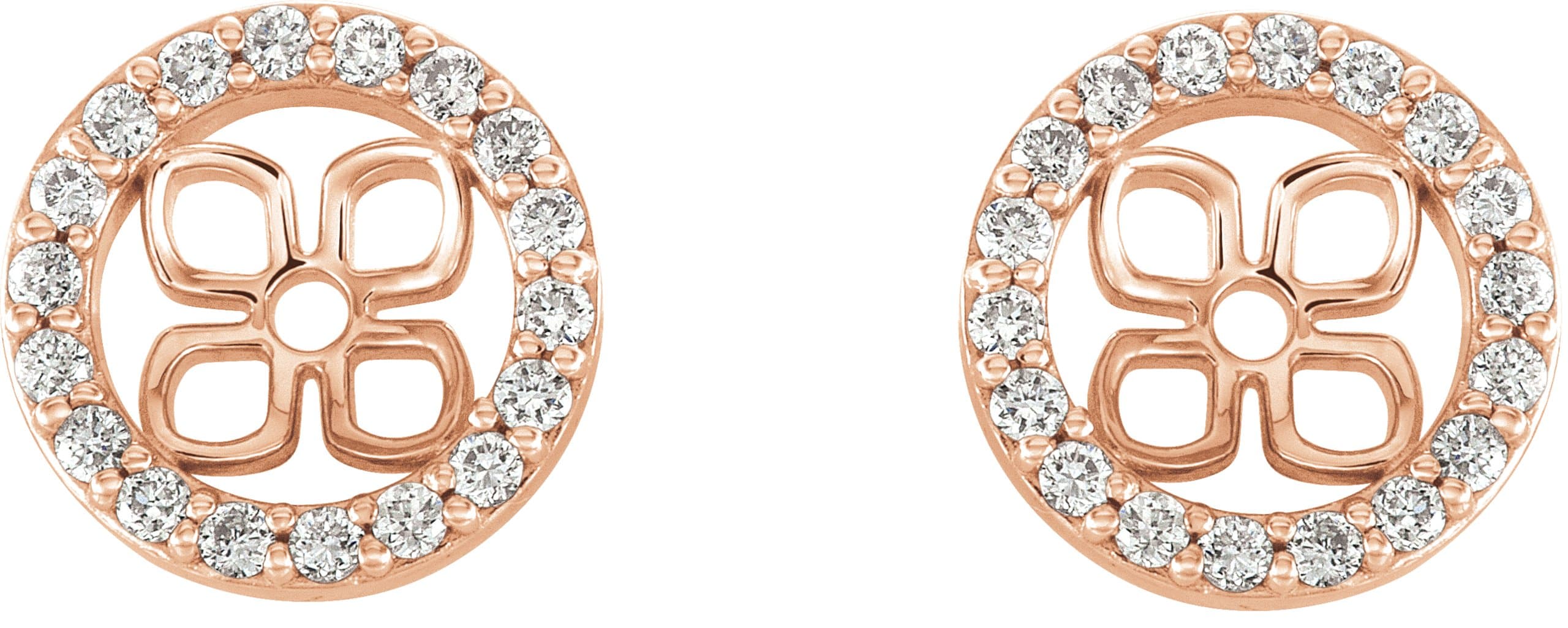 Halo-Style Earring Jackets view 2