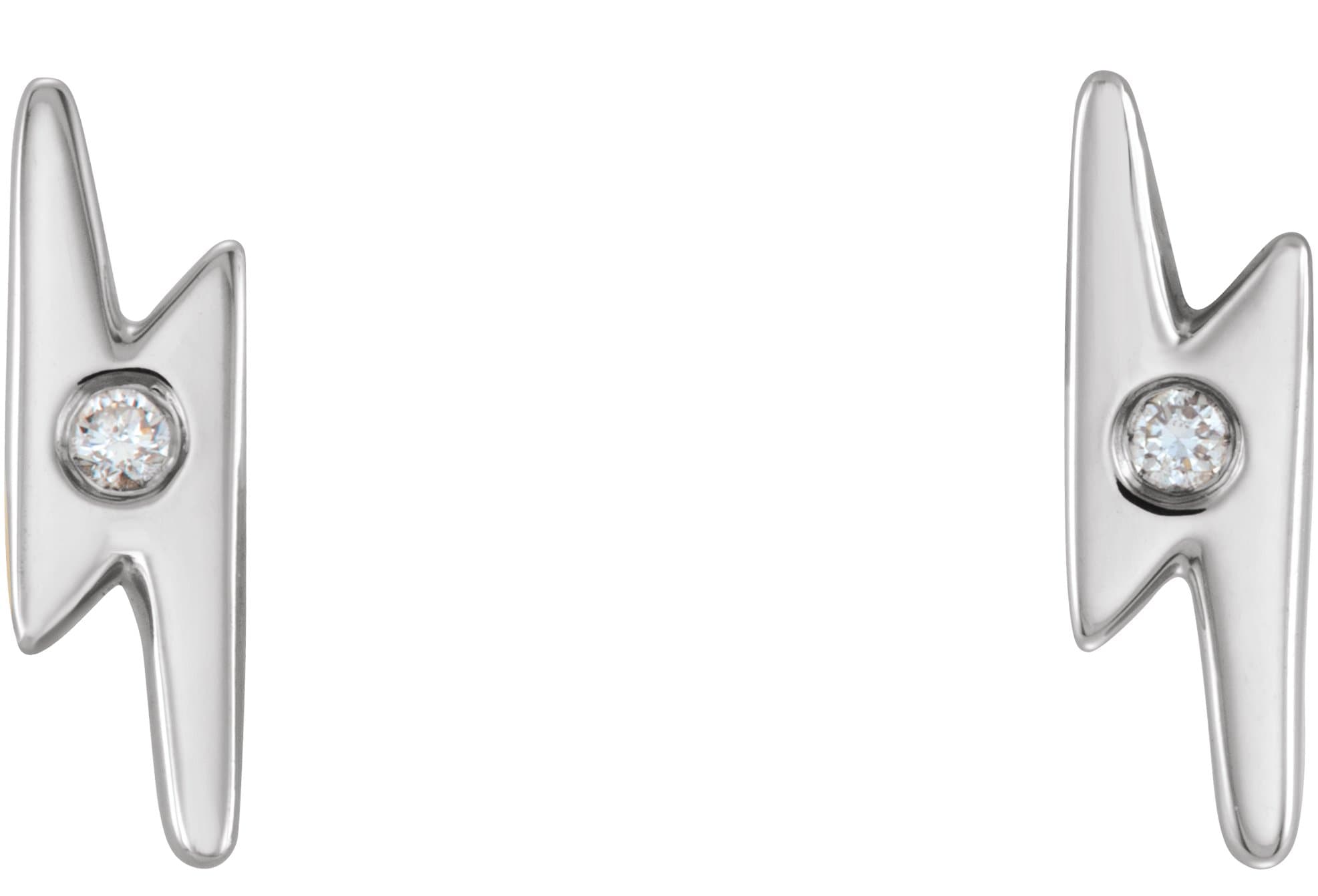 Lightning Bolt Earrings view 2