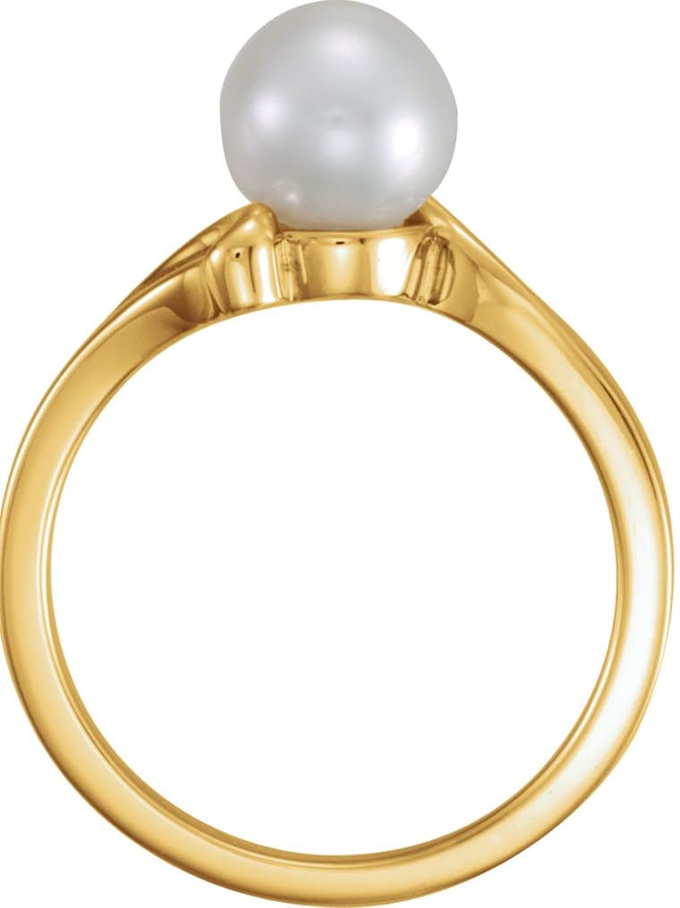 Pearl Bypass Ring view 2