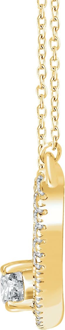 Two-Stone Bar Necklace view 2