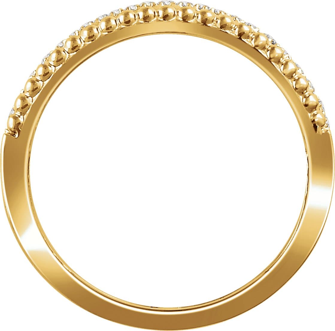 Negative Space Ring view 2