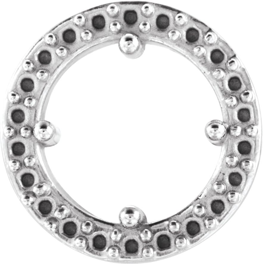 14K White Gold 1/2 CTW Natural Diamond 16" Necklace 