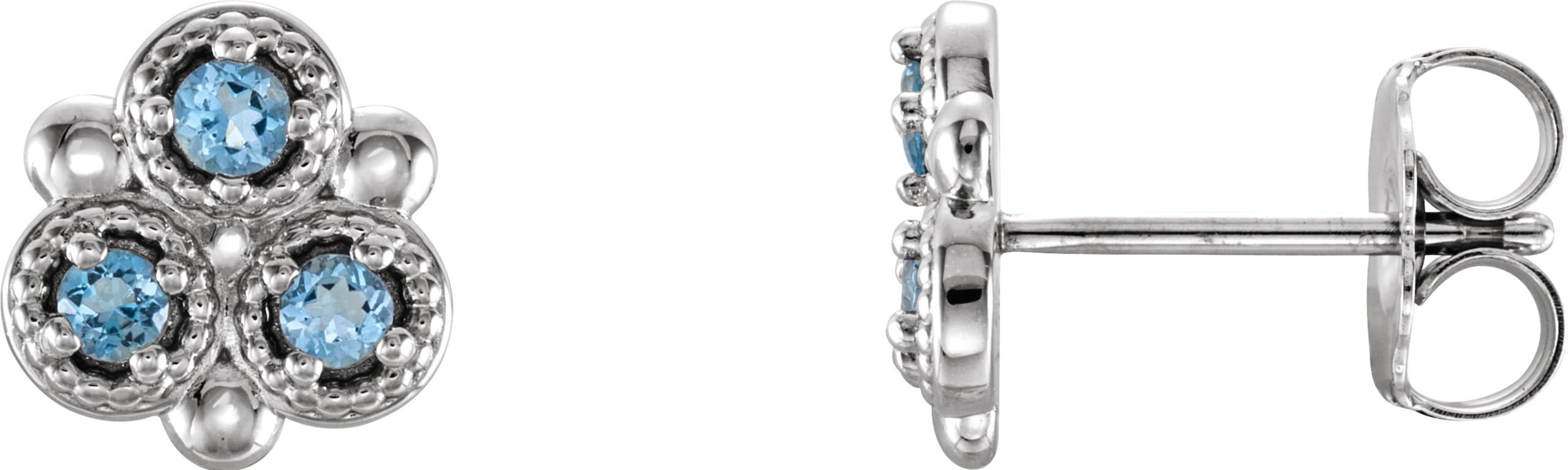 14K Rose 1/5 CTW Natural Diamond Earrings