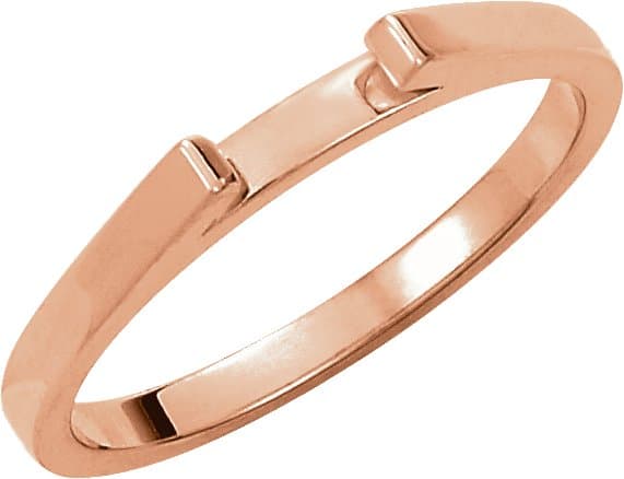 10K Rose Gold Matching Band
