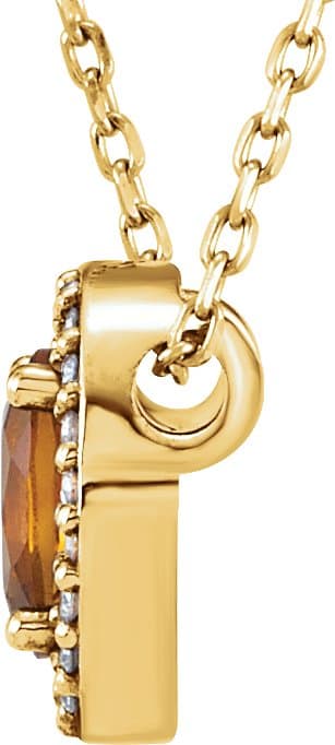 Halo-Style Necklace or Slide Pendant view 2