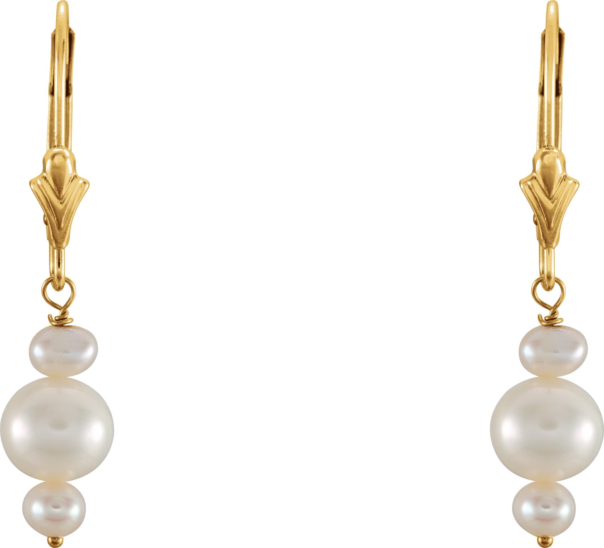 Pearl Earrings view 2