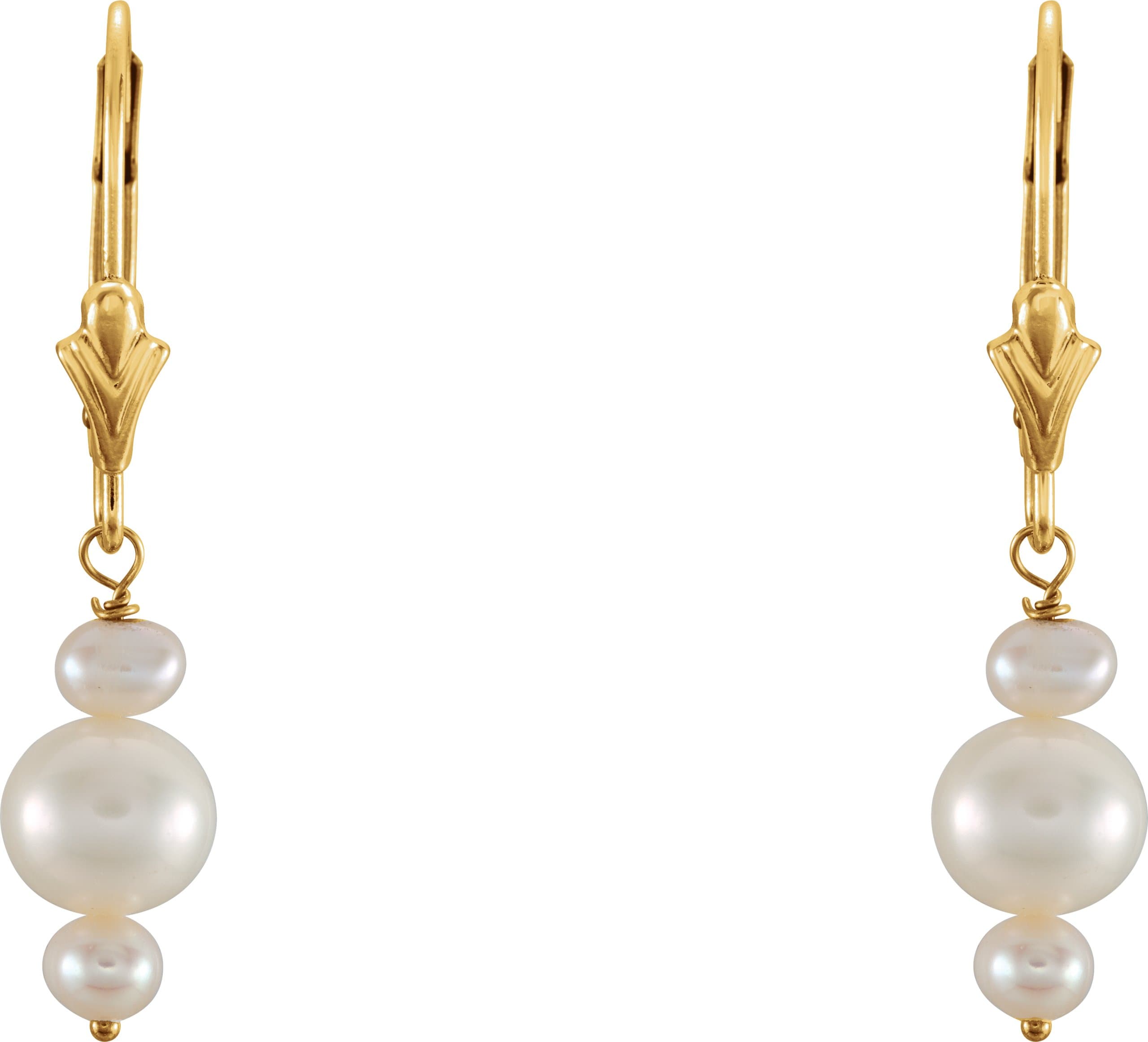 Pearl Earrings view 2