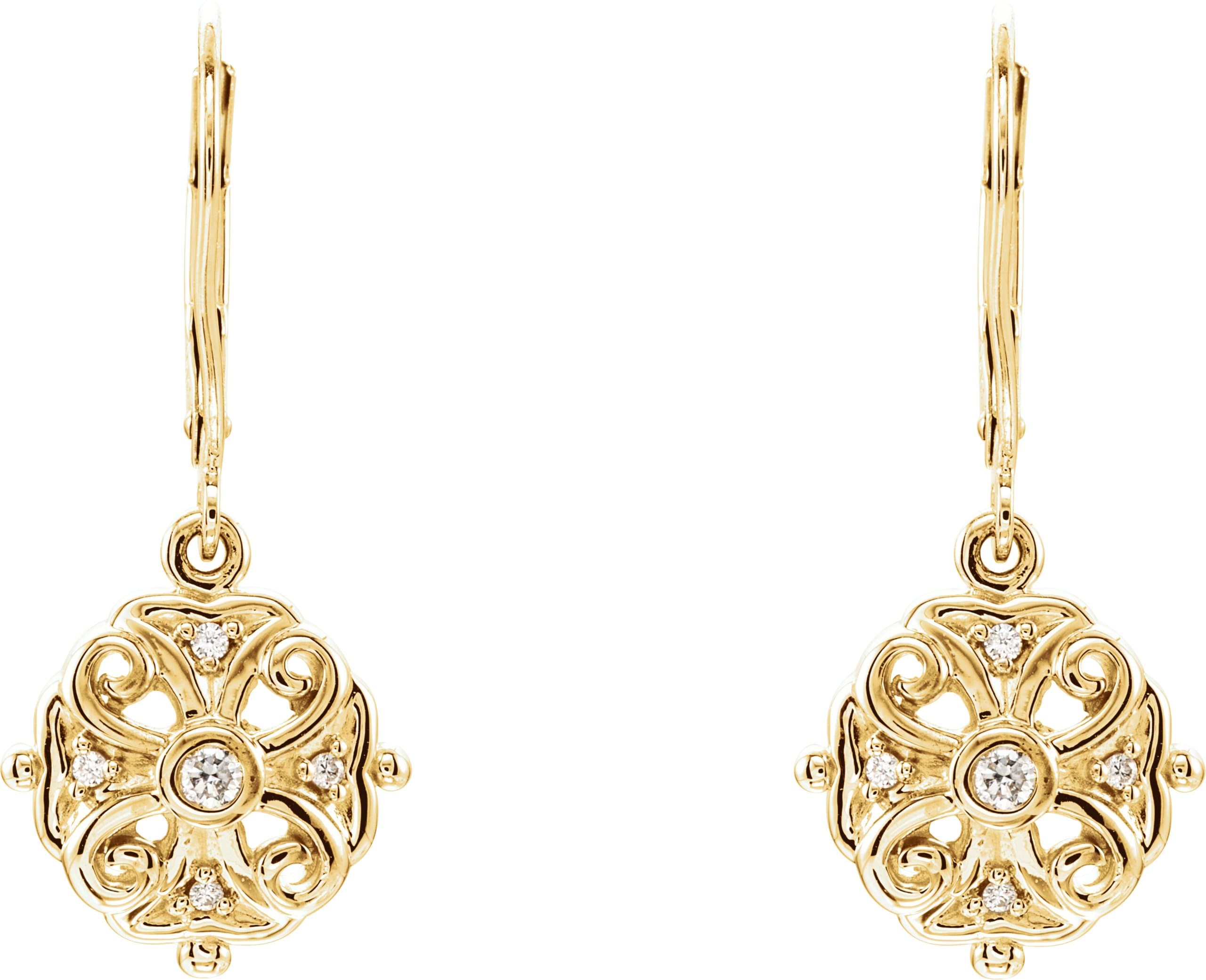Filigree Earrings view 2