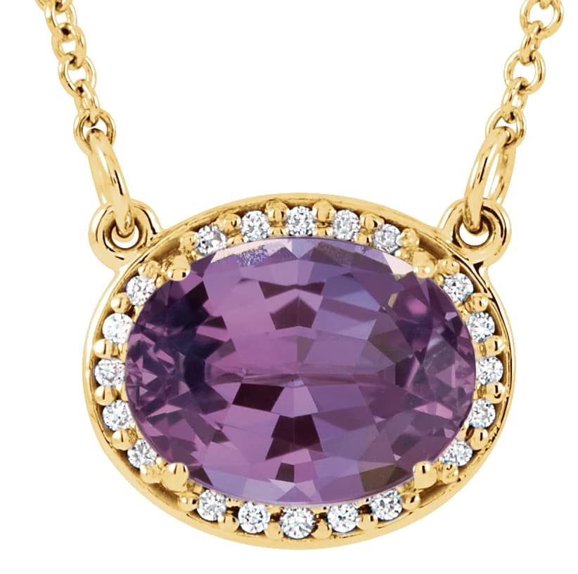 Halo-Style Necklace