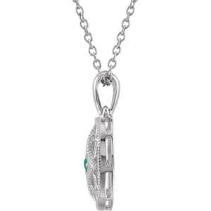 Accented Vintage-Style Necklace view 2