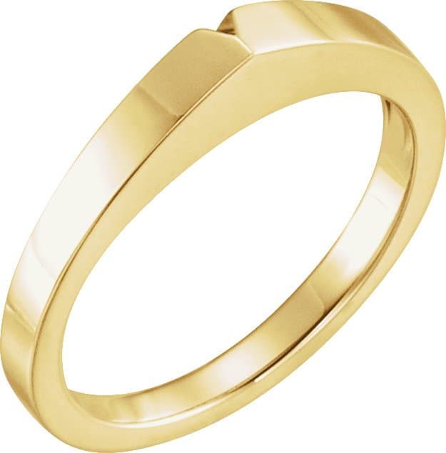 10K Rose Gold Cathedral Peg Shank