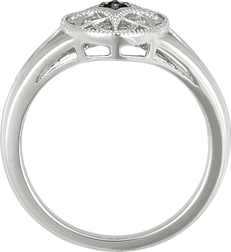 Granulated Filigree Ring view 2